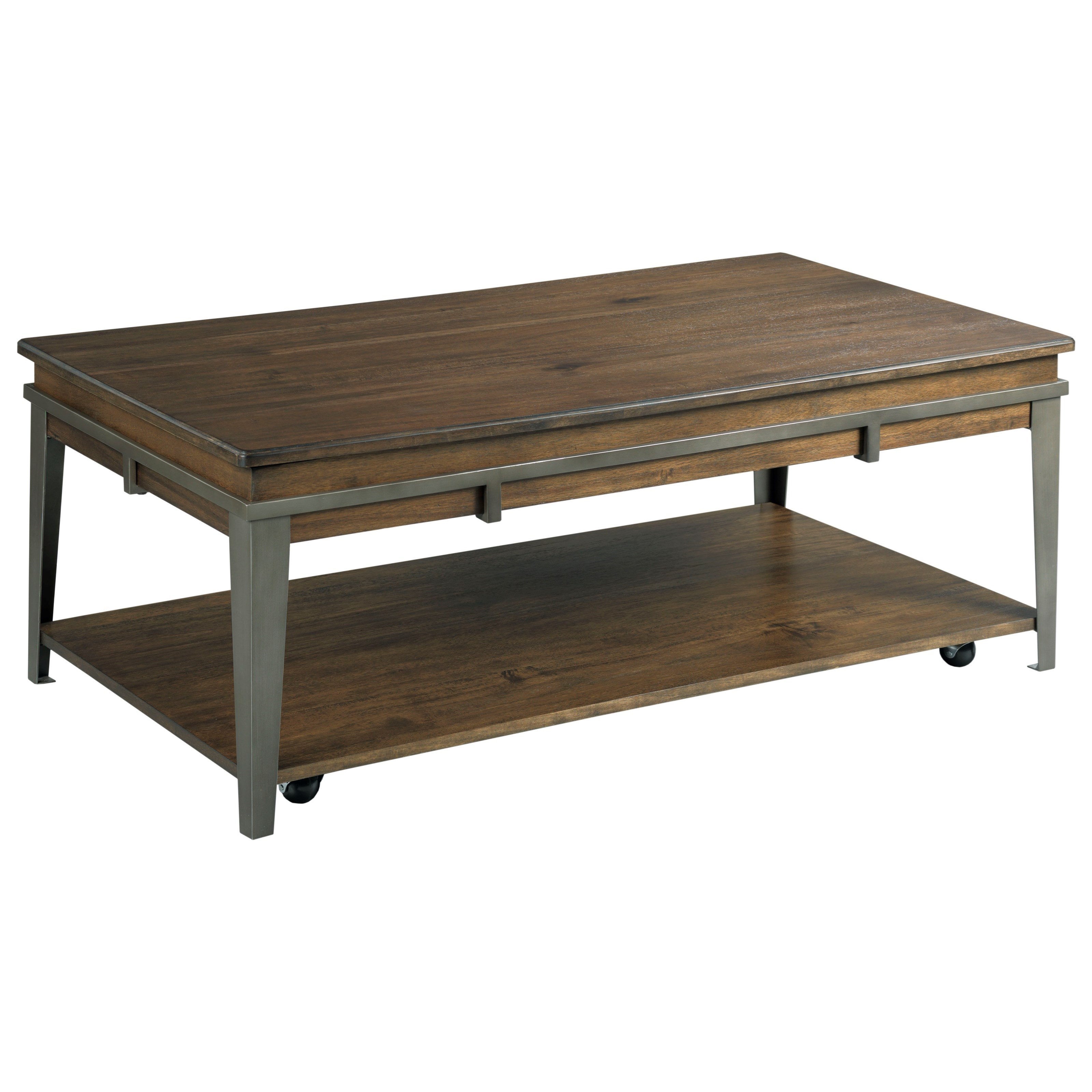 Hammary Composite Rectangular Lift Top Cocktail Table with Removable